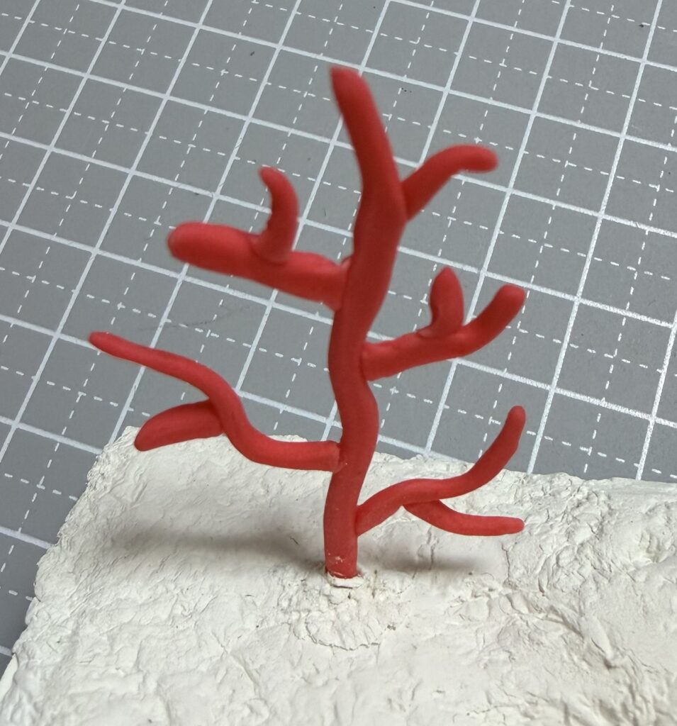 サンゴのミニチュア